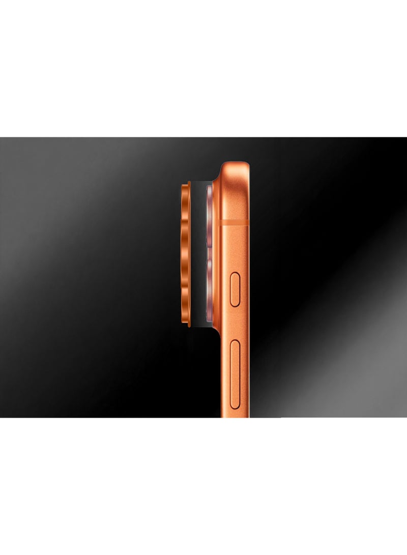 ليفيلو حماية عدسة كاميرا 2 في 1 لجهاز iPhone 17 Pro، حماية عدسة كاميرا مع واقي عدسة قابل للفصل، إطار من الألمنيوم، زجاج AR مزدوج الجانبين، مقاوم للخدش، طبقة مضادة للتوهج، زجاج فائق الوضوح - Image 5